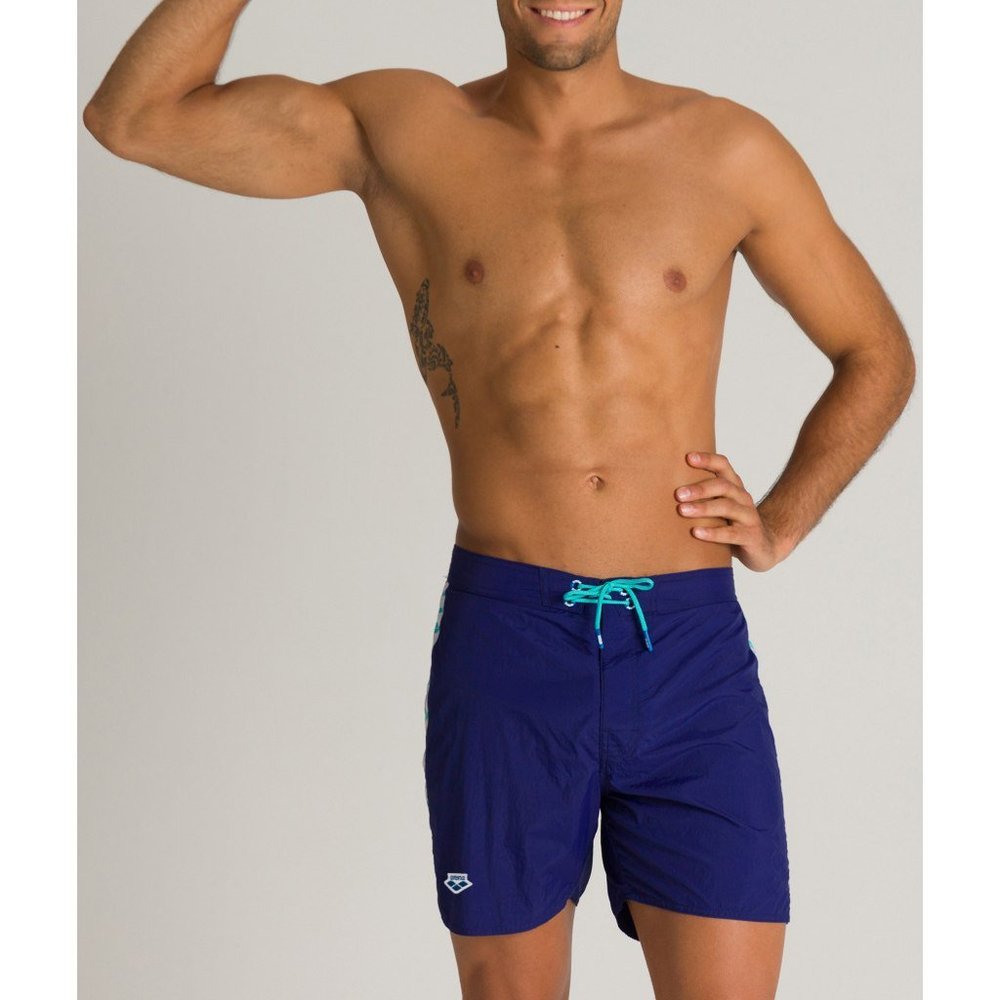 Arena Icons Navy Boxer Swimsuit